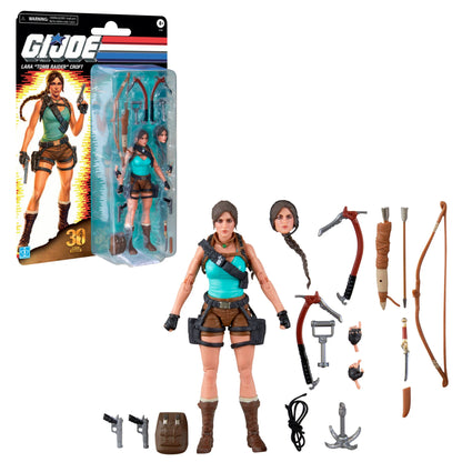 Pre-Order - G.I. Joe x Tomb Raider Classified Series Lara Croft Action Figure