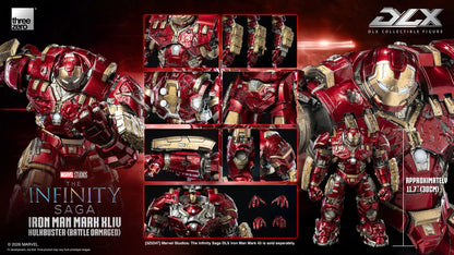 PRE-ORDER - Marvel: The Infinity Saga DLX Iron Man 44 Hulkbuster (Battle Damaged) Action Figure