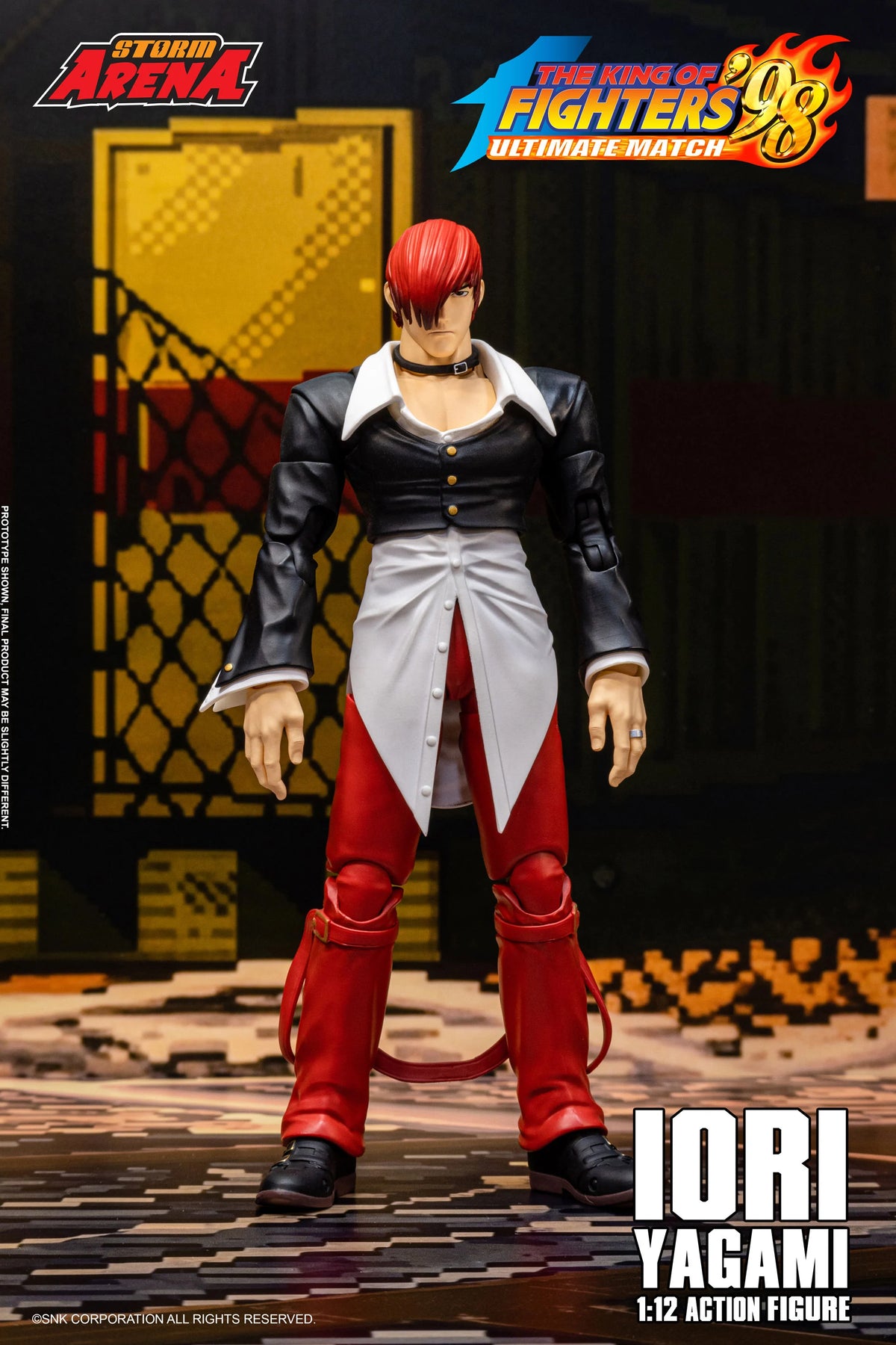 Pre-Order -The King of Fighters '98 Ultimate Match Storm Arena Iori Yagami 1/12 Scale Action Figure