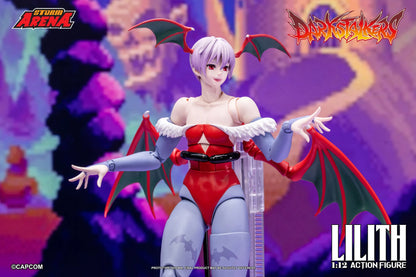 Pre-Order:: Darkstalkers Storm Arena Lilith 1/12 Scale Action Figure
