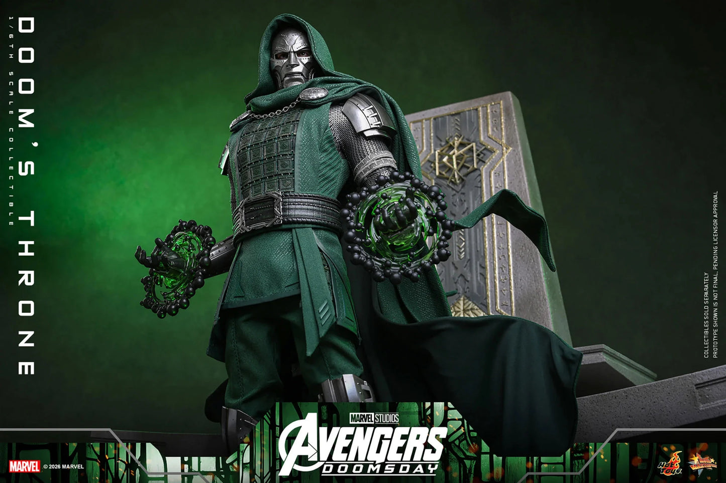 Pre-Order - Avengers: Doomsday ACS016 Doom's Throne 1/6th Scale Collectible Accessory