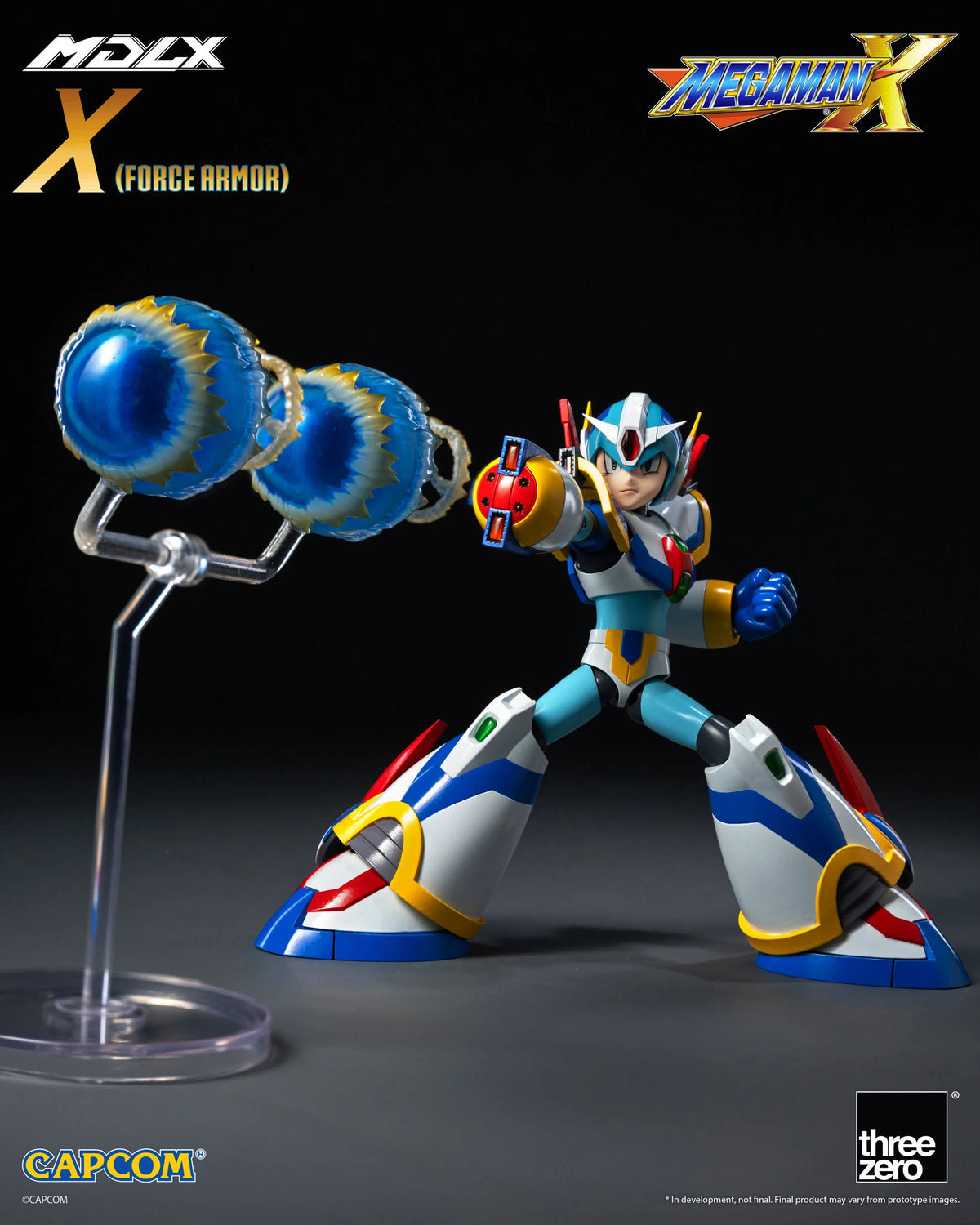 PRE-ORDER - Mega Man X MDLX Articulated Figure Series Mega Man X (Force Armor) Action Figure
