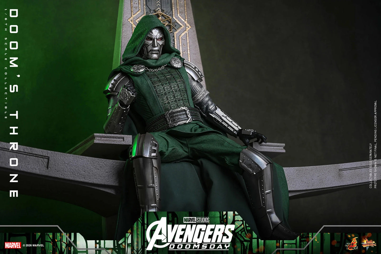 Pre-Order - Avengers: Doomsday ACS016 Doom's Throne 1/6th Scale Collectible Accessory