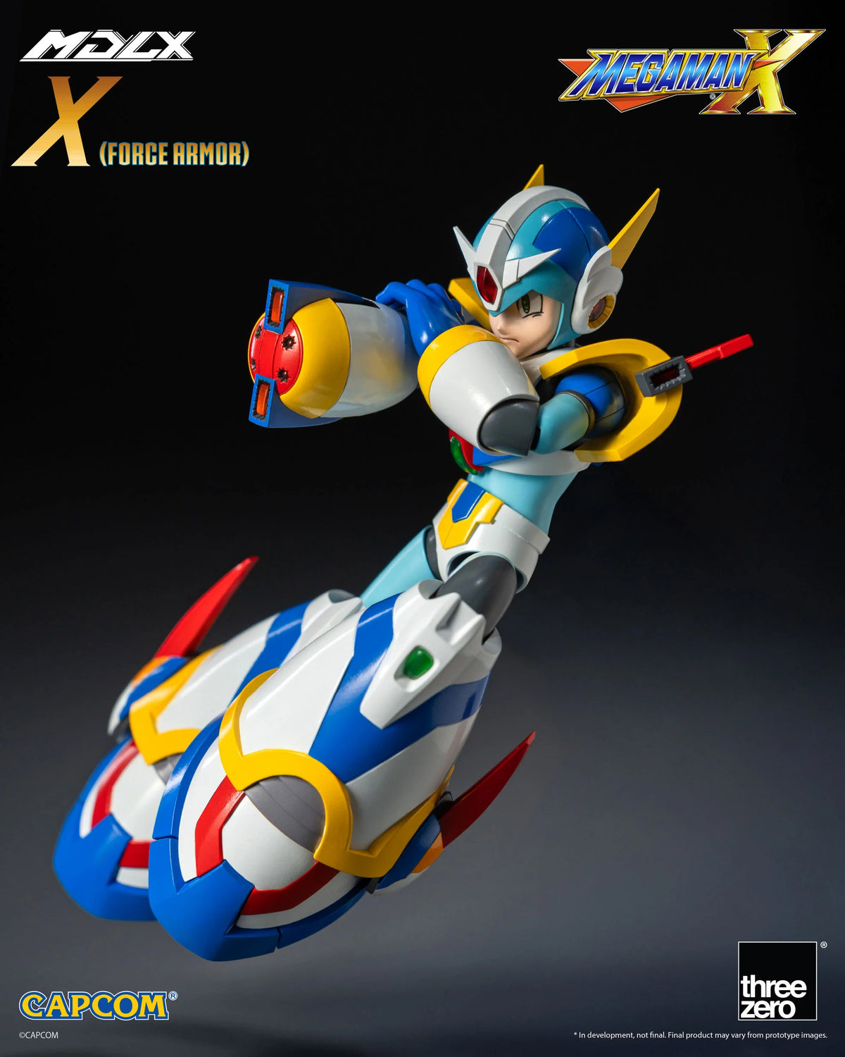 PRE-ORDER - Mega Man X MDLX Articulated Figure Series Mega Man X (Force Armor) Action Figure