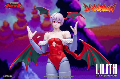 Pre-Order:: Darkstalkers Storm Arena Lilith 1/12 Scale Action Figure