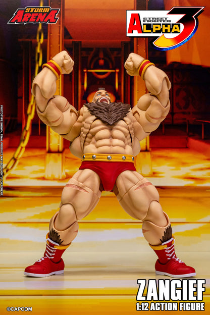 Pre-Order - Street Fighter Alpha 3 Storm Arena Zangief 1/12 Scale Action Figure