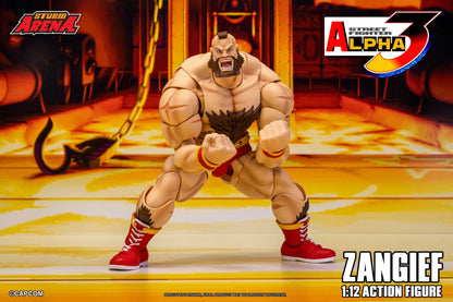 Pre-Order - Street Fighter Alpha 3 Storm Arena Zangief 1/12 Scale Action Figure