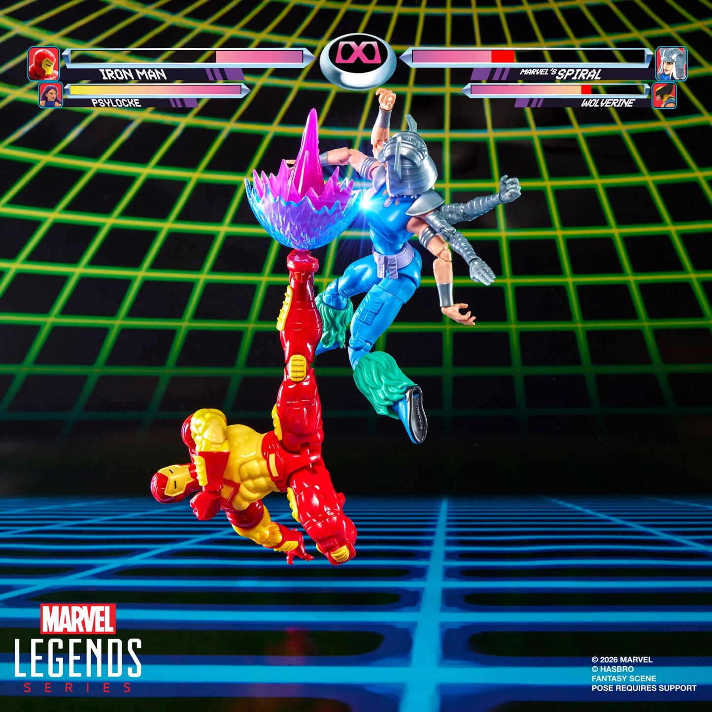 Pre-Order - Marvel Legends Gamerverse Iron Man & Marvel's Spiral Action Figure Two-Pack