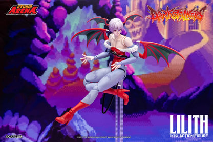 Pre-Order:: Darkstalkers Storm Arena Lilith 1/12 Scale Action Figure
