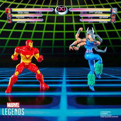 Pre-Order - Marvel Legends Gamerverse Iron Man & Marvel's Spiral Action Figure Two-Pack