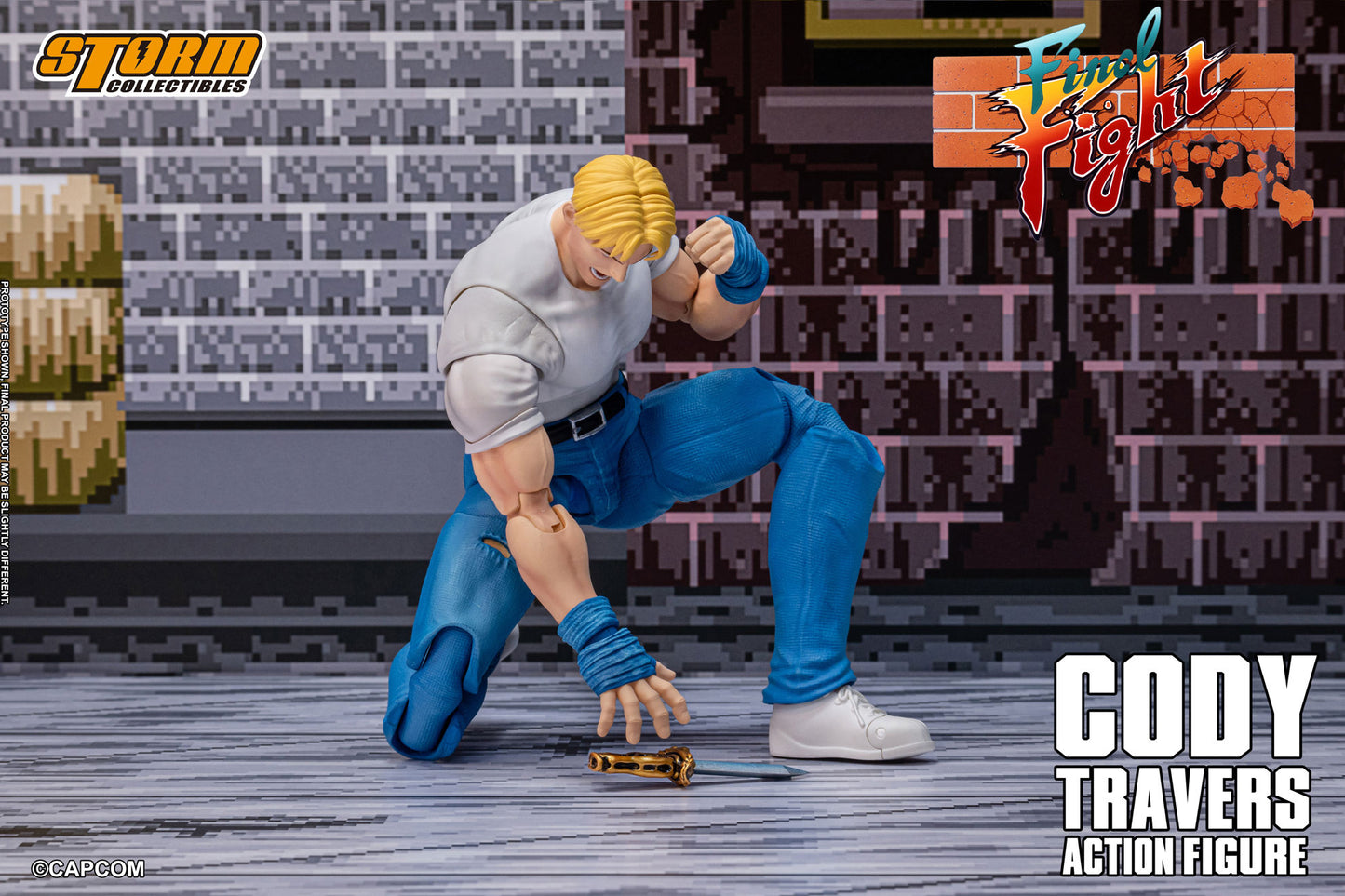 Pre-Order - Final Fight Cody Travers 1/12 Scale Action Figure