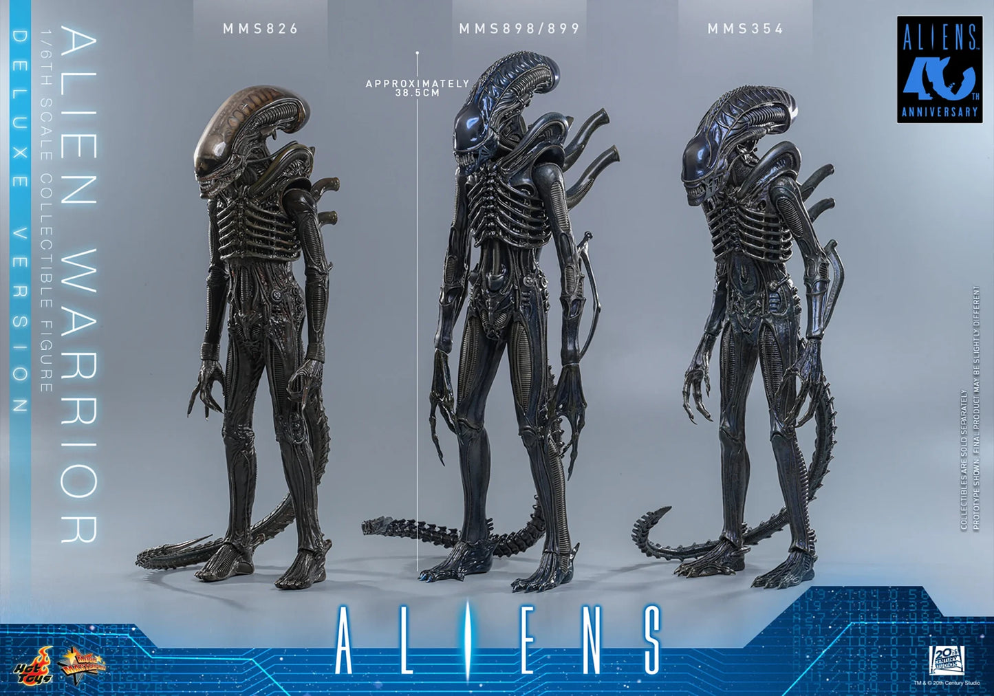 Pre-Order - Aliens MMS899 Alien Warrior (Deluxe Ver.) 1/6th Scale Collectible Figure