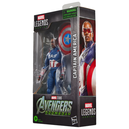 Pre-Order - Avengers: Doomsday Marvel Legends Captain America (Sam Wilson) Action Figure
