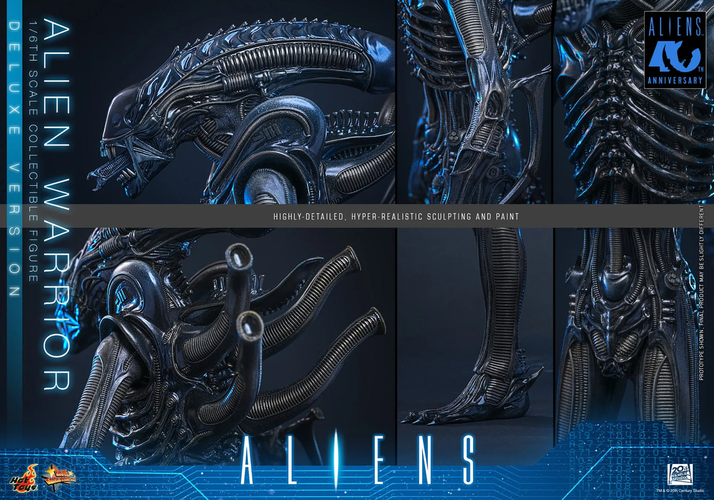 Pre-Order - Aliens MMS899 Alien Warrior (Deluxe Ver.) 1/6th Scale Collectible Figure