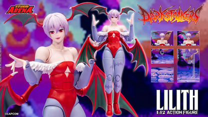 Pre-Order:: Darkstalkers Storm Arena Lilith 1/12 Scale Action Figure
