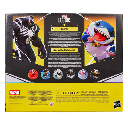 Marvel Rivals Marvel Legends Venom and Jeff the Land Shark Action Figure Two-Pack