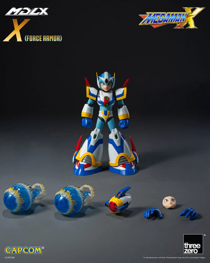 PRE-ORDER - Mega Man X MDLX Articulated Figure Series Mega Man X (Force Armor) Action Figure