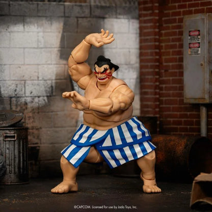 Pre-Order: Ultra Street Fighter II: The Final Challengers E. Honda (Deluxe Ver.) 1/12 Scale Action Figure