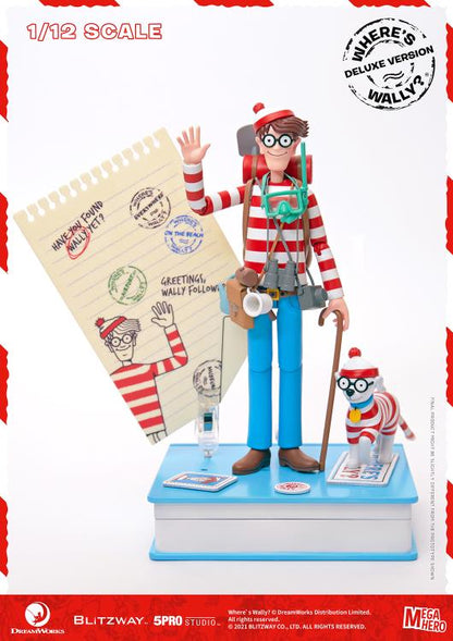 Where's Waldo? MEGAHERO Waldo 1/12 Scale Deluxe Figure
