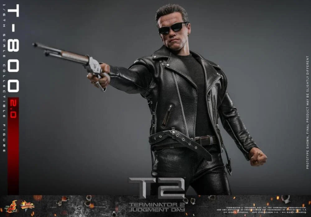 Pre-Order - Terminator 2: Judgement Day MMS795 T-800 (2.0) 1/6th Scale Collectible Figure