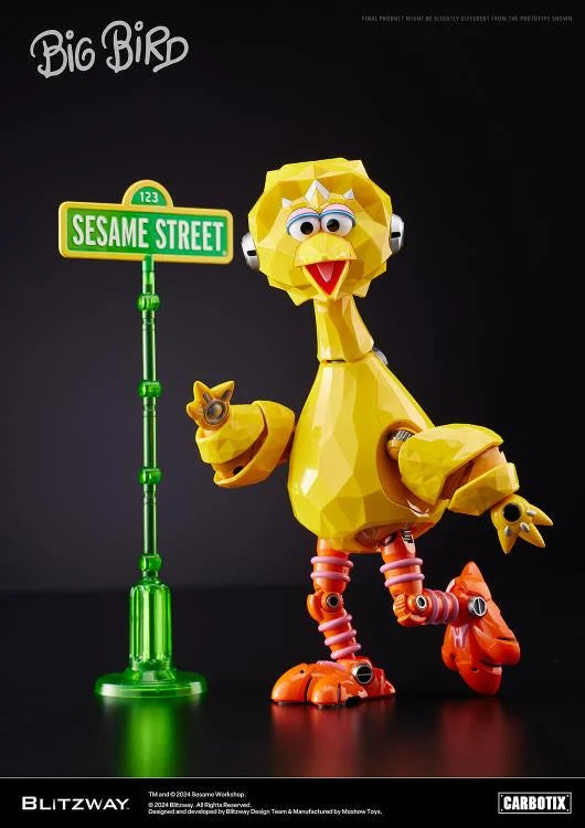 Pre-Order: Sesame Street Carbotix Big Bird Action Figure