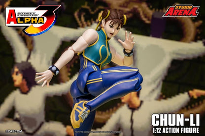 Pre-Order - Street Fighter Alpha 3 Storm Arena Chun-Li 1/12 Scale Action Figure