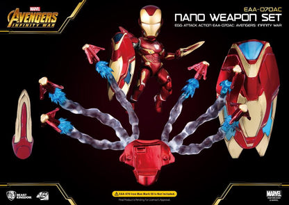 Avengers: Infinity War Egg Attack Action EAA-070AC Iron Man Mark L Nano Weapon Accessory Set