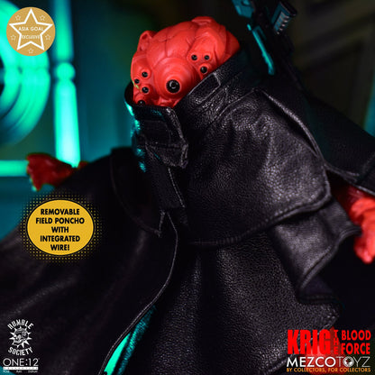 One:12 Mezco Rumble Society KRIG : Blood Force Asia Goal Exclusive