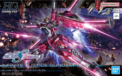 Mobile Suit Gundam SEED Freedom HGUC Infinite Justice Gundam Type II (#251) 1/144 Scale Model Kit