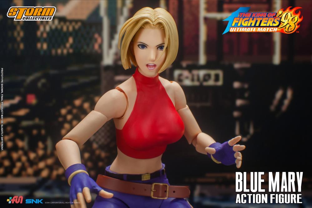 The King of Fighters '98 Blue Mary 1/12 Scale Figure