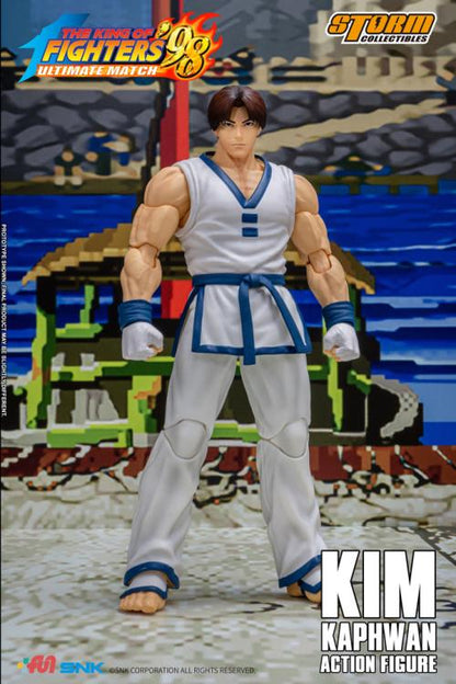 PRE-ORDER - The King of Fighters '98 Ultimate Match Kim Kaphwan 1/12 Scale Action Figure