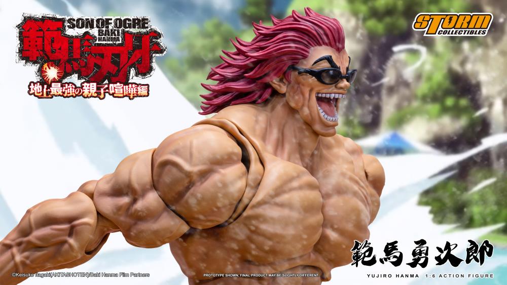 PRE-ORDER -Baki Hanma: Son of Ogre Yujiro Hanma 1/6 Scale Action Figure
