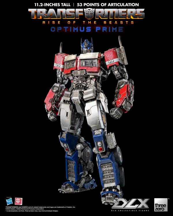 Transformers: Rise of the Beasts DLX Scale Collectible Series Optimus Prime