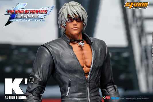 PRE-ORDER - The King of Fighters 2002 Unlimited Match K' 1/12 Scale Action Figure