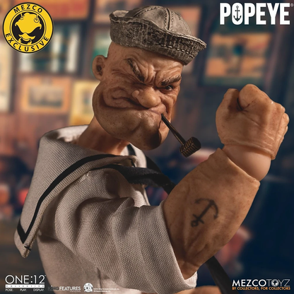 Popeye One:12 Collective Popeye Exclusive White Outfit