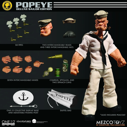 Popeye One:12 Collective Popeye Exclusive White Outfit