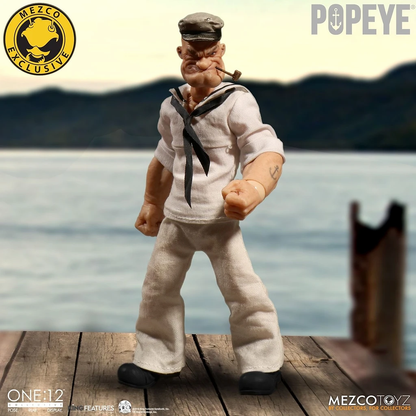 Popeye One:12 Collective Popeye Exclusive White Outfit