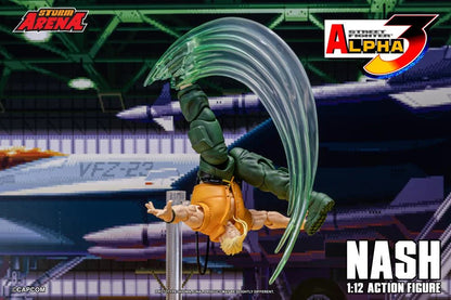 Pre-Order - Street Fighter Alpha 3 Storm Arena Nash 1/12 Scale Action Figure