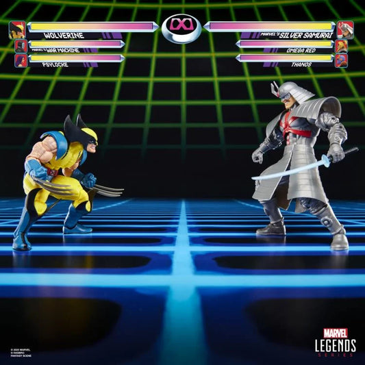 Marvel Legends Gamerverse Wolverine vs. Silver Samurai Action Figure Two-Pack