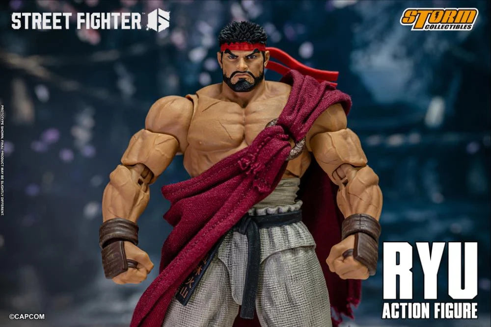 PRE-ORDER - Street Fighter 6 Ryu 1/12 Scale Action Figure