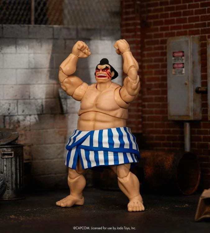 Pre-Order: Ultra Street Fighter II: The Final Challengers E. Honda (Deluxe Ver.) 1/12 Scale Action Figure