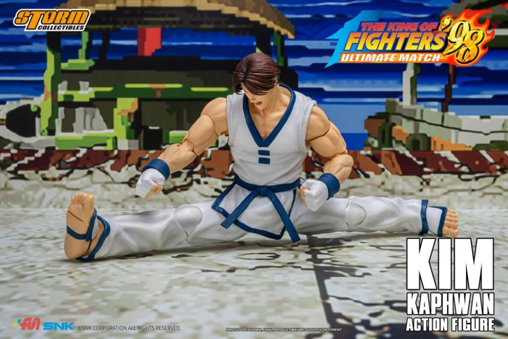 PRE-ORDER - The King of Fighters '98 Ultimate Match Kim Kaphwan 1/12 Scale Action Figure