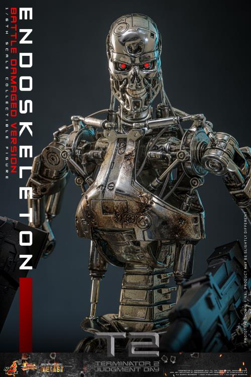Pre-Order - Terminator 2: Judgement Day MMS840D77 Endoskeleton (Battle Damaged Ver.) 1/6th Scale Collectible Figure