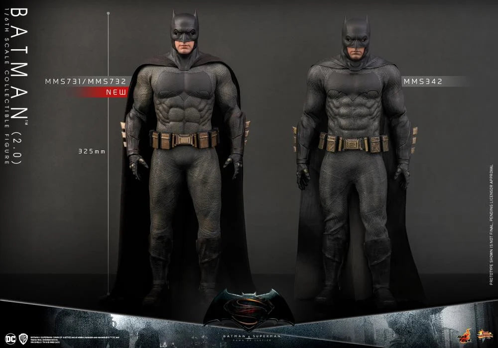 Batman v Superman: Dawn of Justice MMS731 Batman (Ver.2) 1/6th Scale Collectible Figure