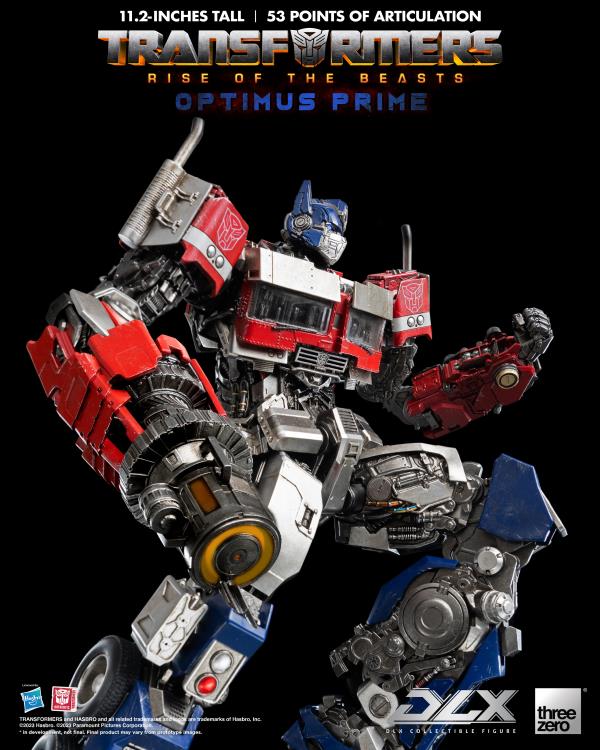 Transformers: Rise of the Beasts DLX Scale Collectible Series Optimus Prime