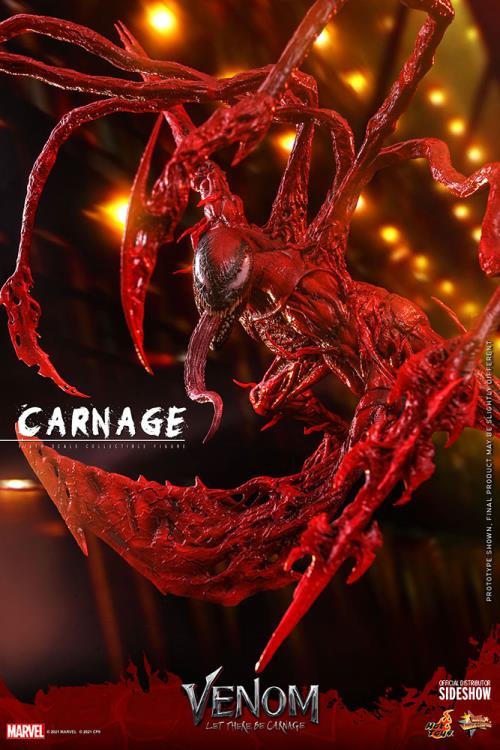 Venom: Let There Be Carnage MMS620 Carnage Deluxe 1/6 Scale Collectible Figure
