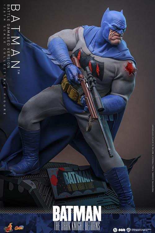 Pre-Order: Batman: The Dark Knight Returns Batman CMS031 (Battle Damaged Version) 1/6th Scale Collectible Figure
