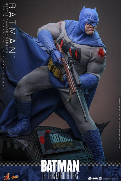 Pre-Order: Batman: The Dark Knight Returns Batman CMS031 (Battle Damaged Version) 1/6th Scale Collectible Figure