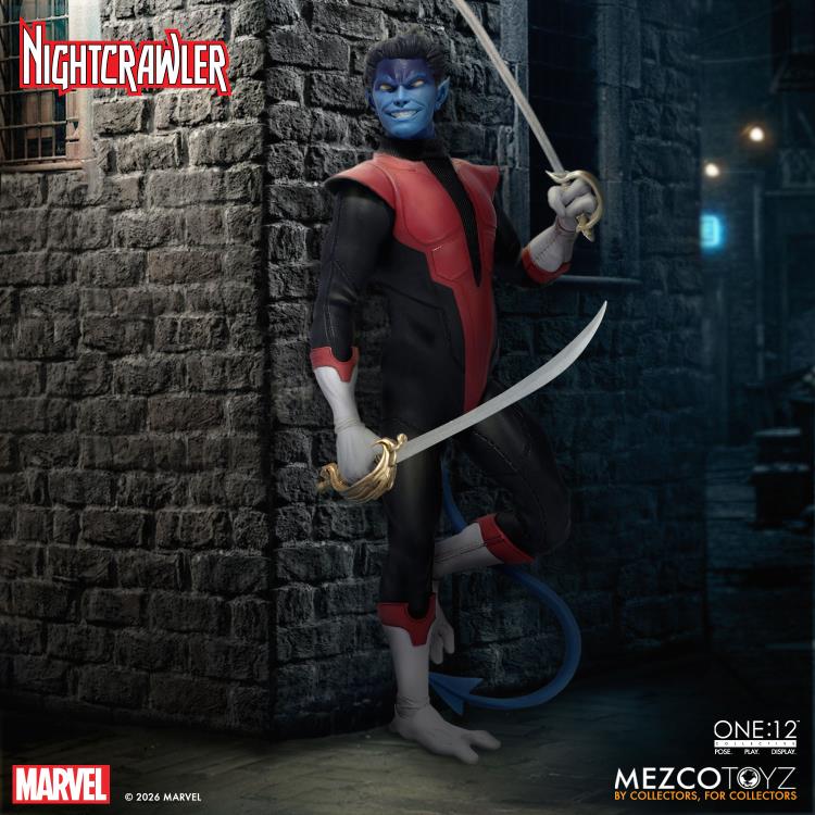 PRE-ORDER: Marvel Comics One:12 Collective Nightcrawler Action Figure