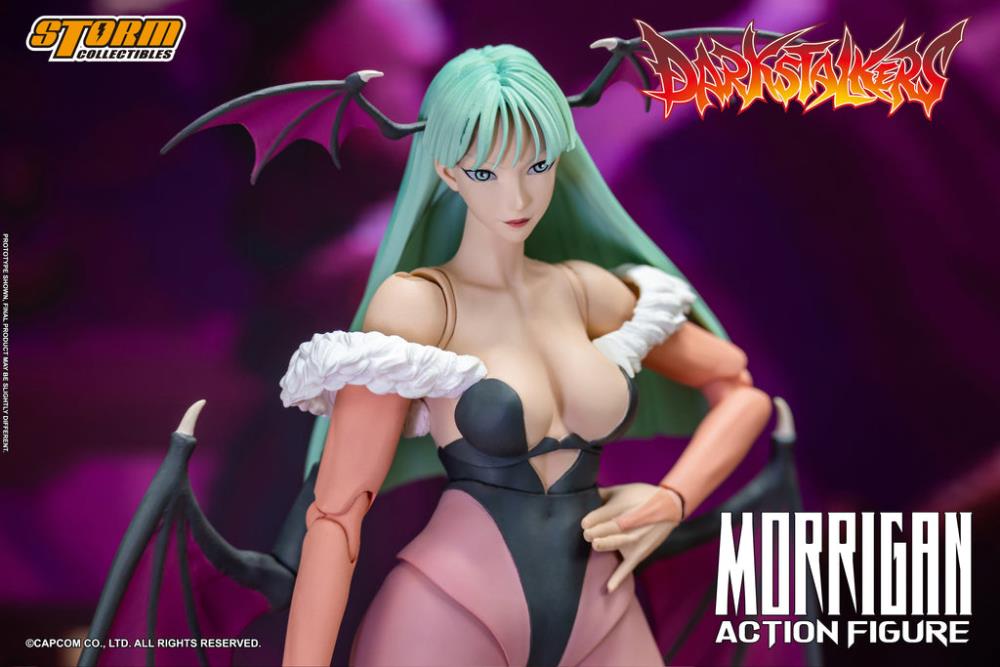 PRE-ORDER - Darkstalkers Morrigan 1/12 Scale Figure